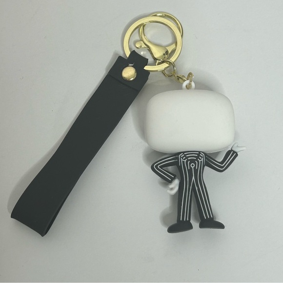 Disney’s Nightmare Before Christmas Jack Skellington 3D Rubber Keychain NWT - Picture 9 of 14